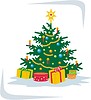 Vector clipart: Christmas tree