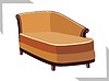 Vector clipart: couch