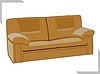 Vector clipart: couch