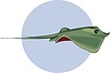 Vector clipart: cramp-fish
