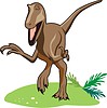 Vektor Cliparts: Dinosaurier