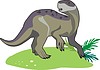 Векторный клипарт: динозавр