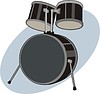 Vector clipart: drum