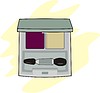 Vector clipart: eyeshadows