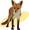 Vector clipart: fox