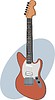 Vector clipart: guitar