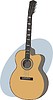 Vector clipart: guitar