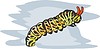 Vector clipart: caterpillar