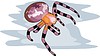 Vector clipart: spider