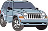 Vector clipart: Jeep Cherokee