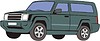 Vector clipart: Jeep Commander