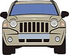 Vector clipart: Jeep Compass