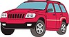 Jeep Grand Cherokee | Stock Vector Graphics