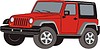 Vector clipart: Jeep Wrangler