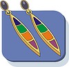 Vector clipart: earring