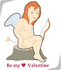 Vector clipart: Cupid