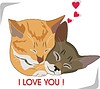 Vector clipart: kitties