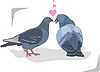 Vector clipart: doves