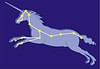 Vector clipart: constellation Monoceros