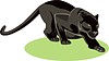 Vector clipart: panther