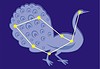 Vector clipart: constellation Pavo