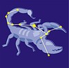 Vector clipart: constellation Scorpius