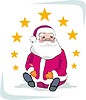 Vector clipart: Santa Claus