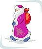 Vector clipart: Santa Claus