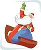 Vector clipart: Santa Claus