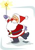 Vector clipart: Santa Claus