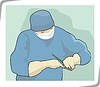 Vector clipart: surgeon