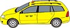 Vector clipart: taxi