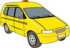 Vector clipart: taxi