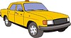 Vector clipart: taxi