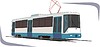 Vector clipart: tram