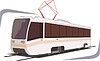 Vector clipart: tram