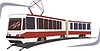 Vector clipart: tram