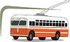 trolley bus