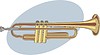 Vector clipart: trumpet