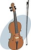 Vector clipart: violin