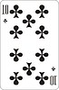 Vector clipart: playing card