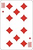 Vector clipart: playing card