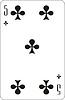 Vector clipart: playing card