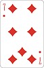 Vector clipart: playing card