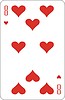 Vector clipart: playing card