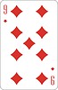 Vector clipart: playing card