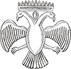 Vector clipart: two-headed eagle