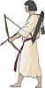 Vector clipart: archer