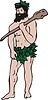 Vector clipart: barbarian