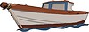 Vector clipart: boat